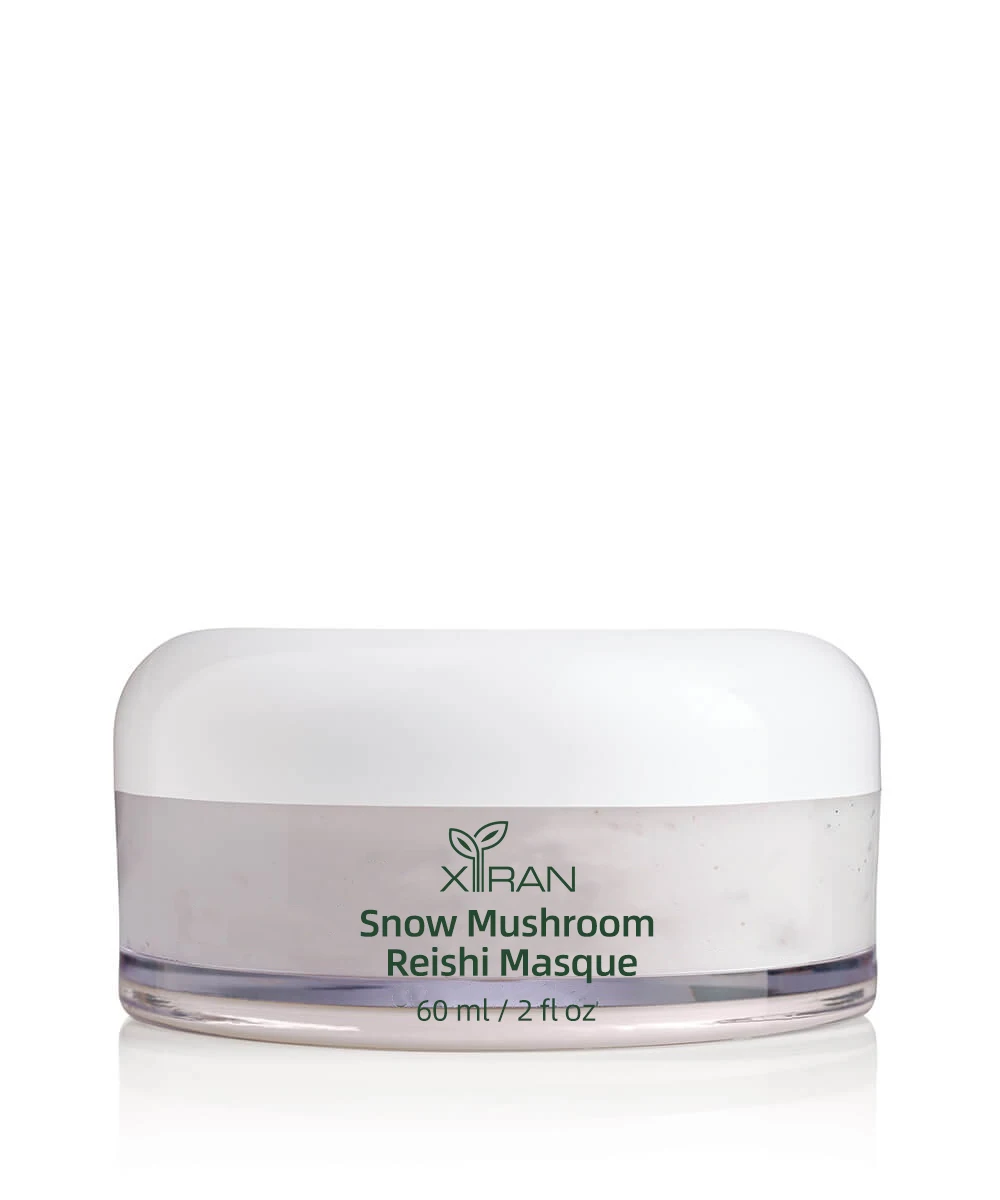 OEM Private label Snow Mushroom Skin Care Set with Birch Water Hydrating Moisturizing Brightening Skin Eye Cream Reishi Masque