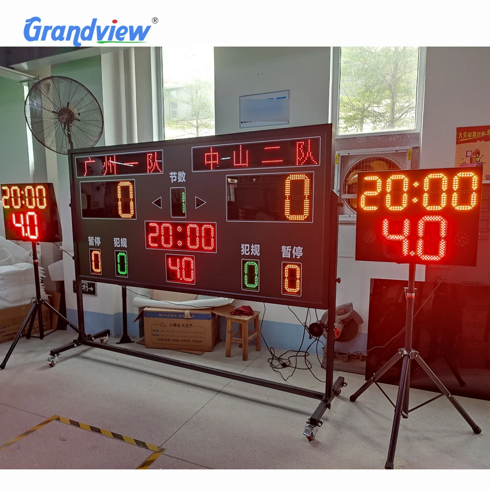 Factory Wholesale Wireless Useful Electronic Basketball Game Led Small Score board