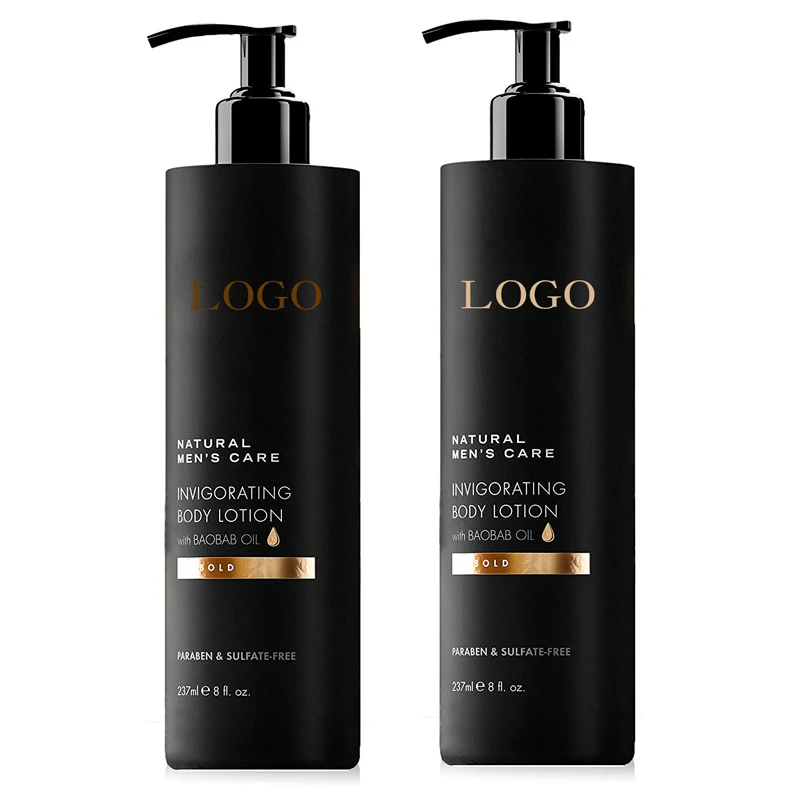 Private Label Best Korean Cosmetics Natural Hydrating For Men Body Lotion