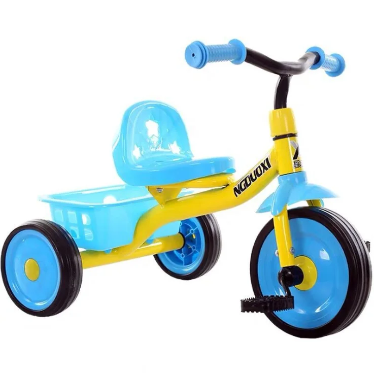 China Factory Wholesale 3 Wheels Pedal Children Ride On Toy Baby Child Tricycle