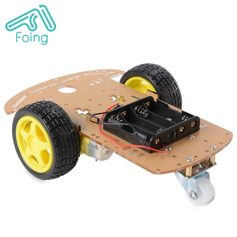 DIY 2WD smart robot car Tracing car chassis kit