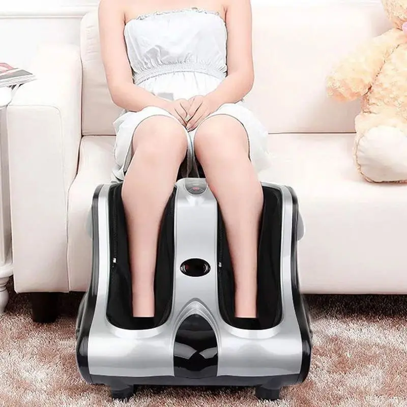 Relieve Foot Discomforts Squeeze Shiatsu Deep Kneading Foot Massager with Heat