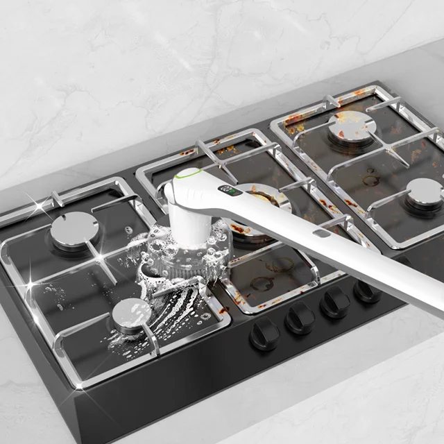 Cheap wireless portable spin cleaner commercial floor scrubber grout cleaner for tile floors pass CE,FCC,RoHS,KC