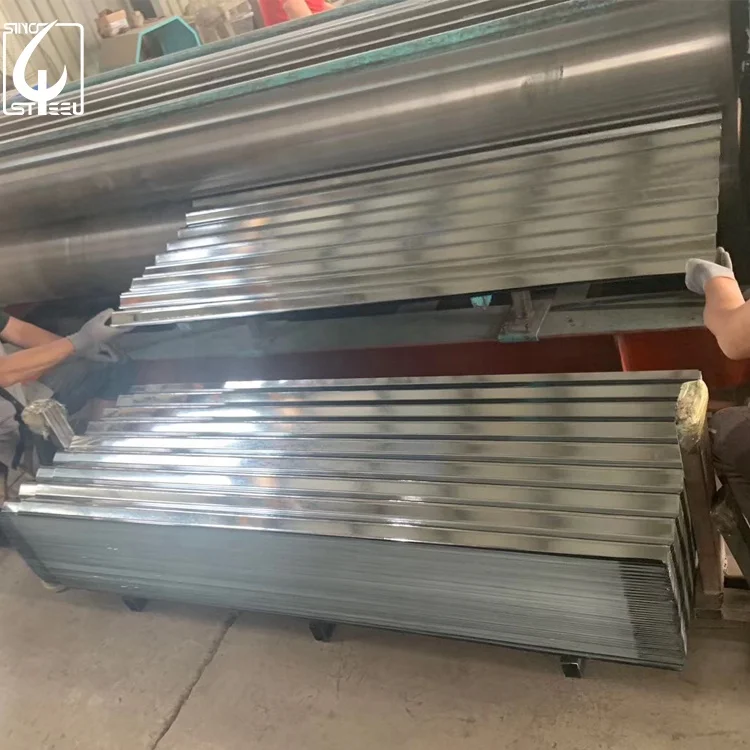 G30 G60 G90 Astm A653 Galvalume Corrugated Sheet Zinc Roofing Sheets Weight Galvanized Metal Sheets Roofing