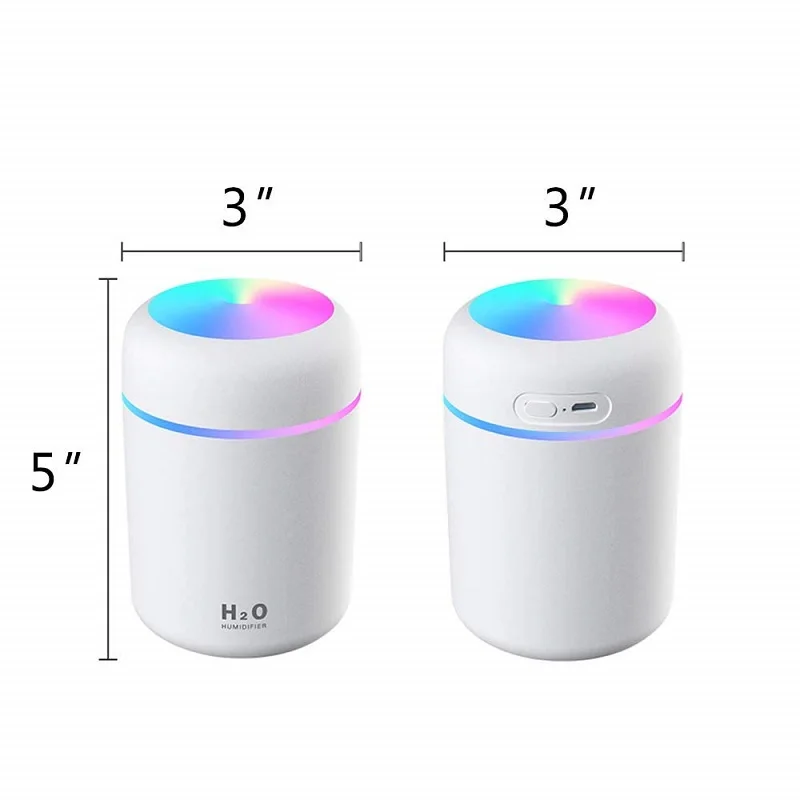 2022 Latest Mini Ultrasonic Atomizer USB Air Humidifier For Home Hotel Car School