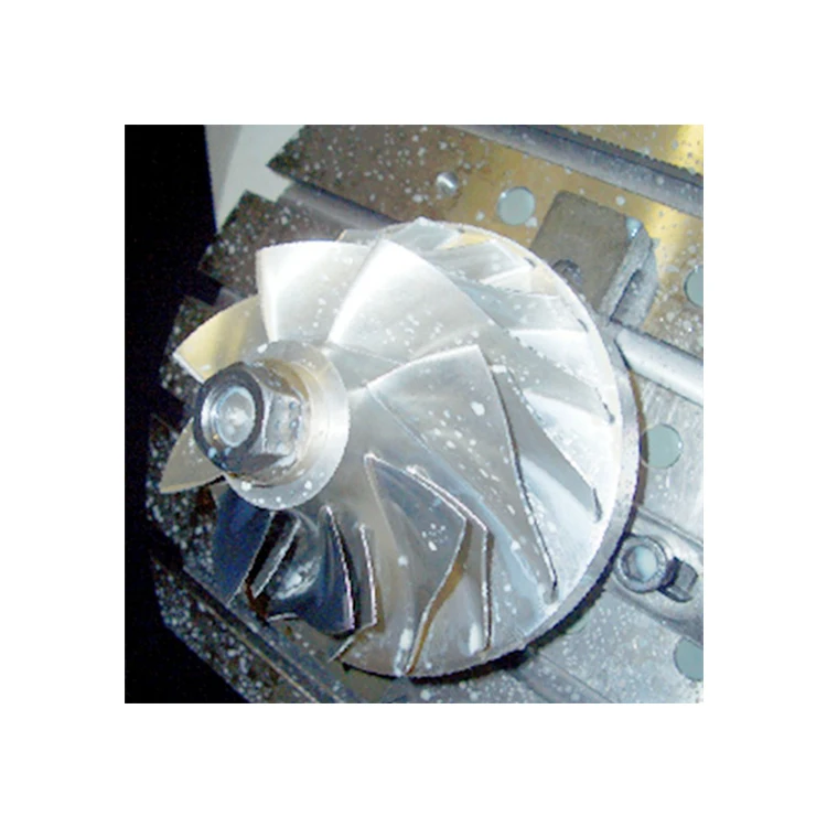 High performance light weight gas titanium impeller for aerospace