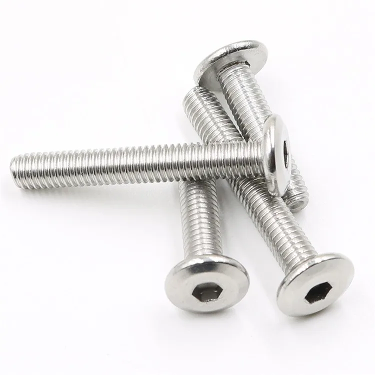 M6 Furniture Joint Connector Bolt  Nut -Hex Socket Screws Head Cot Bed Bolts