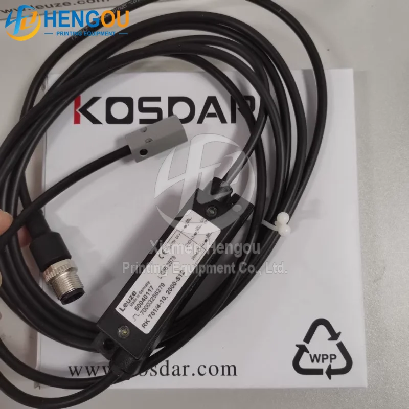 RK701/4-10 2000-S12 50040117 Sensor For Kba Photoelectric Switch Sensor RK701410 2000S12 Front Gauge Side Gauge Sensor_2