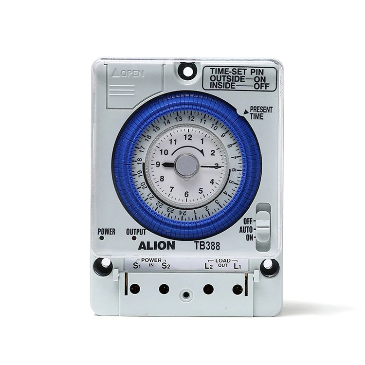 ALION TB388 automatic light switch timer, 3 phase time relay