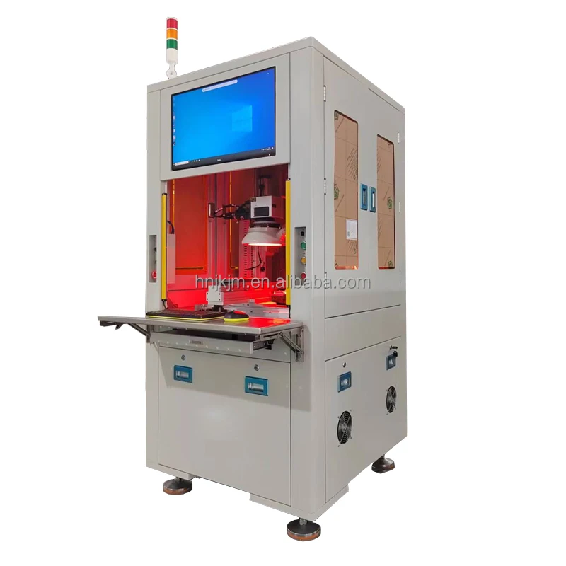 automatic spiral path fiber laser welding machine for Automotive aerospace electronics textiles medical power machine part