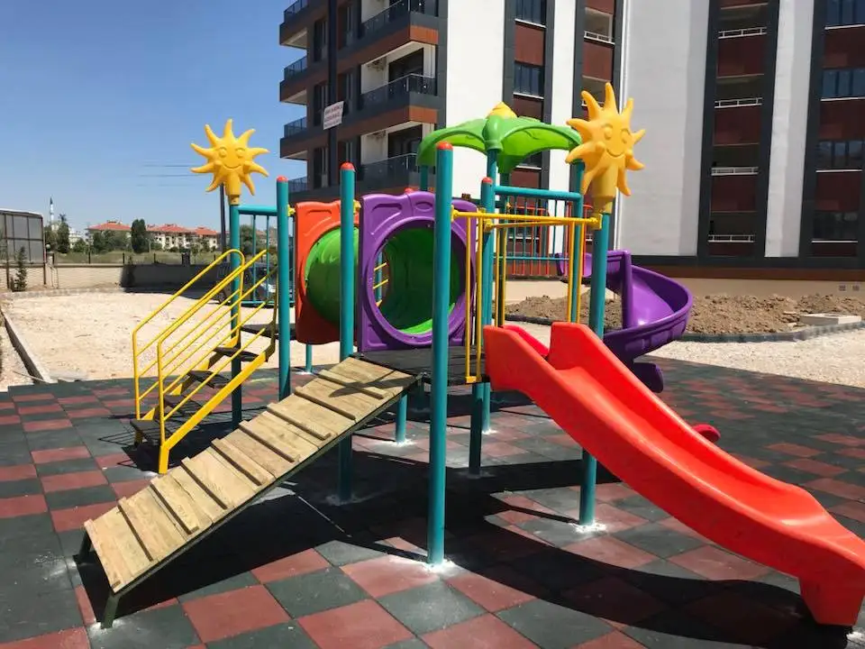 
Outdoor high quality elastic rubber brick / rubber floor tile 