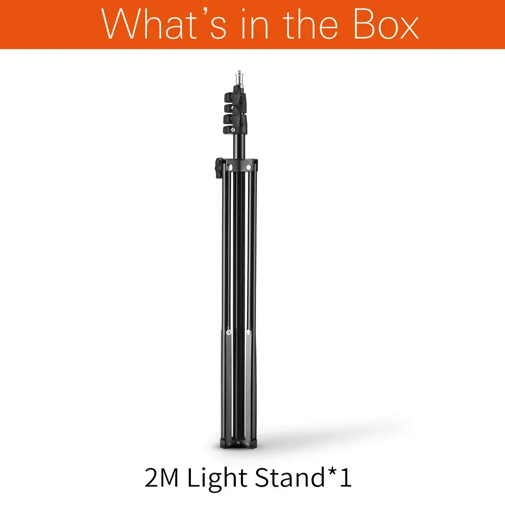 2M 1/4 Screw Light Stand Tripod For Photo Studio Softbox Video Flash Umbrellas Reflector Lighting