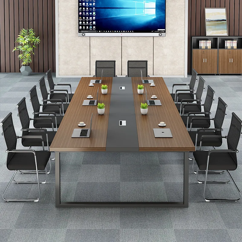 New Modern  Modular Office Workstation Desk Set Conference Room Desk Boardroom Table Meeting Table Conference Tables and Chairs