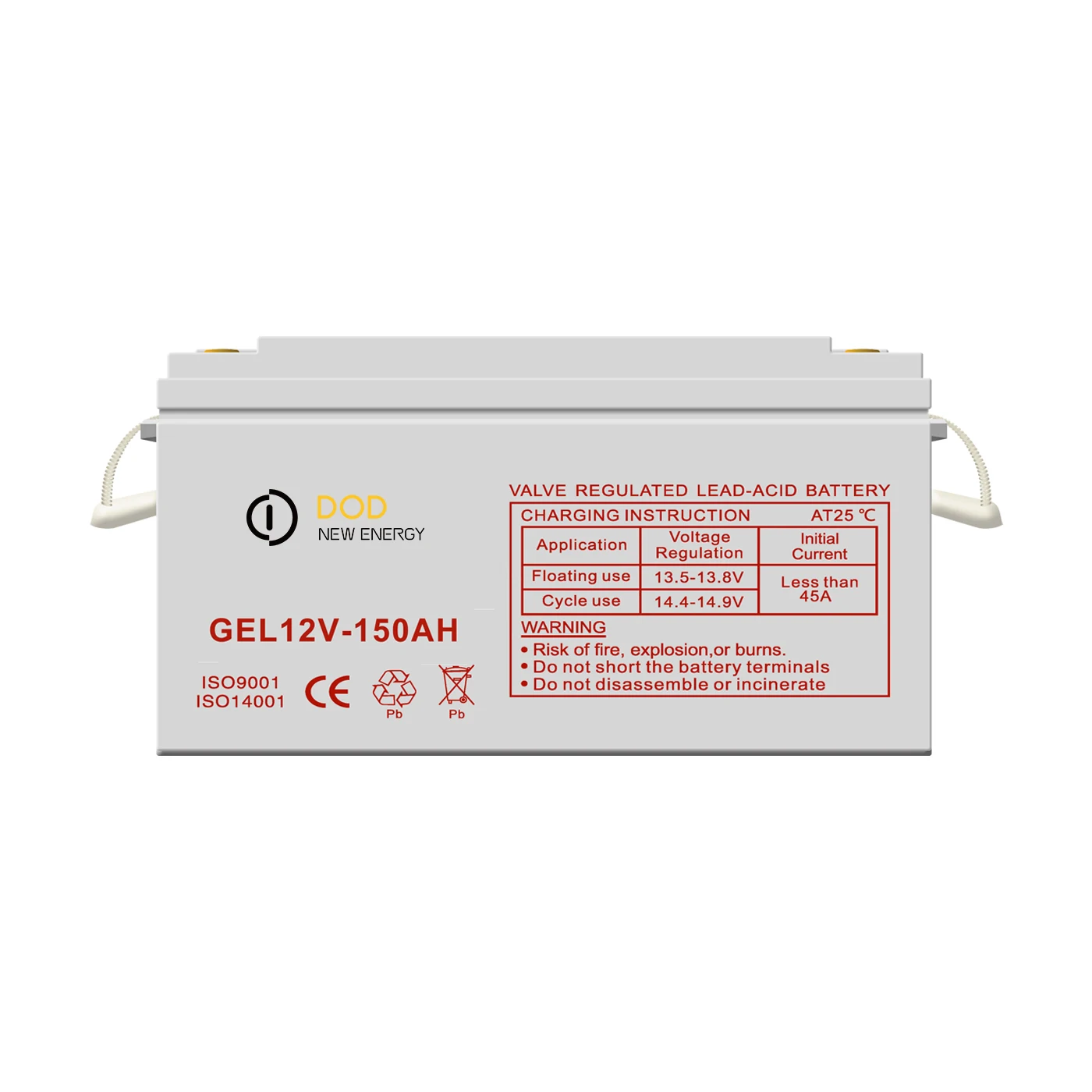 DOD HOT SALE 100Ah 120Ah 150Ah 200Ah Solar Gel Battery 12V 250Ah
