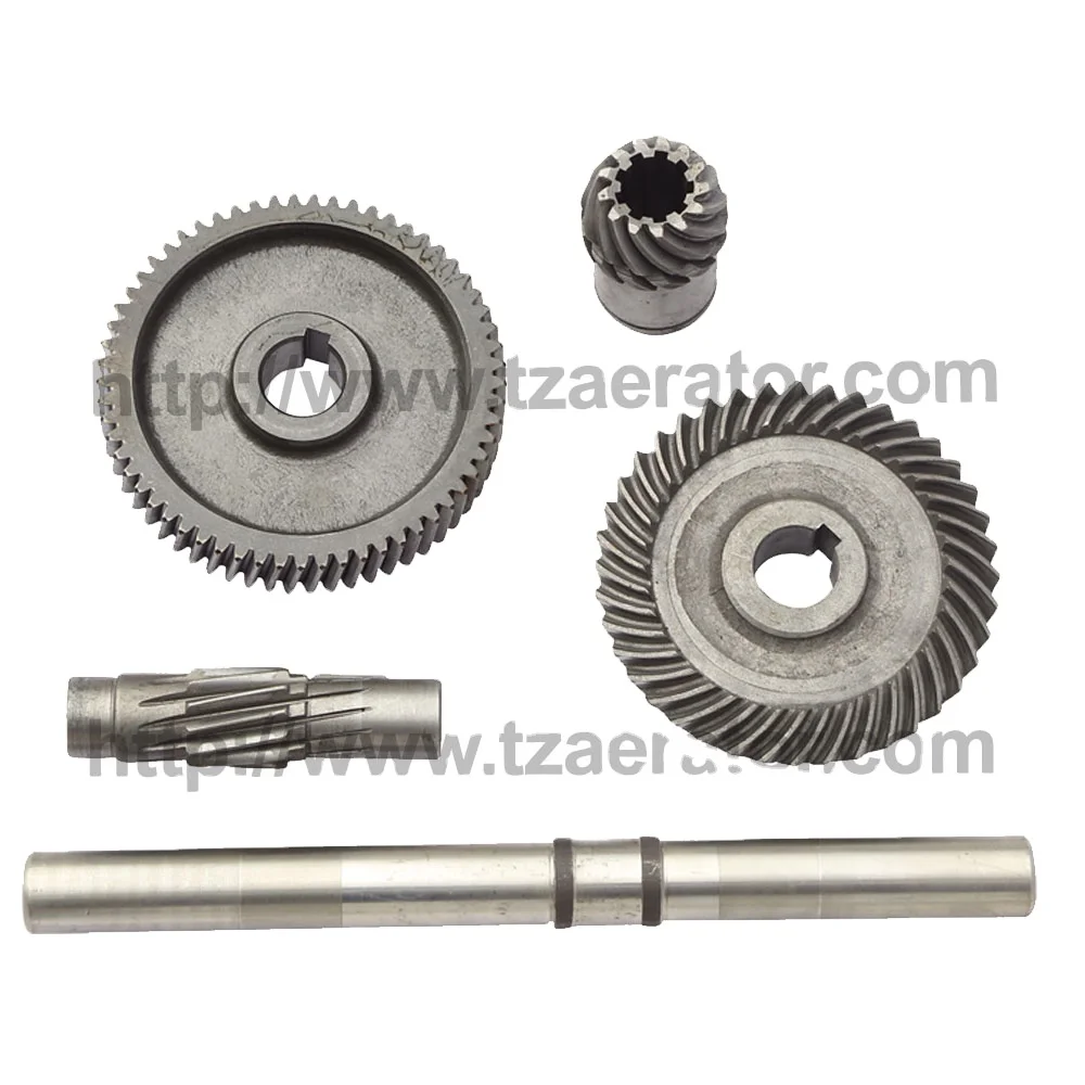 paddle wheel aerator gearbox 9 spline bevel  gear sets gearset 4pcs not including output shaft