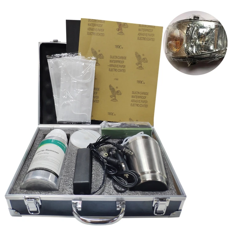 
Car Repair Tool Set for Headlight Renovation Headlight Cleaner Restoration Spray Headlight Restoration Kit Car 