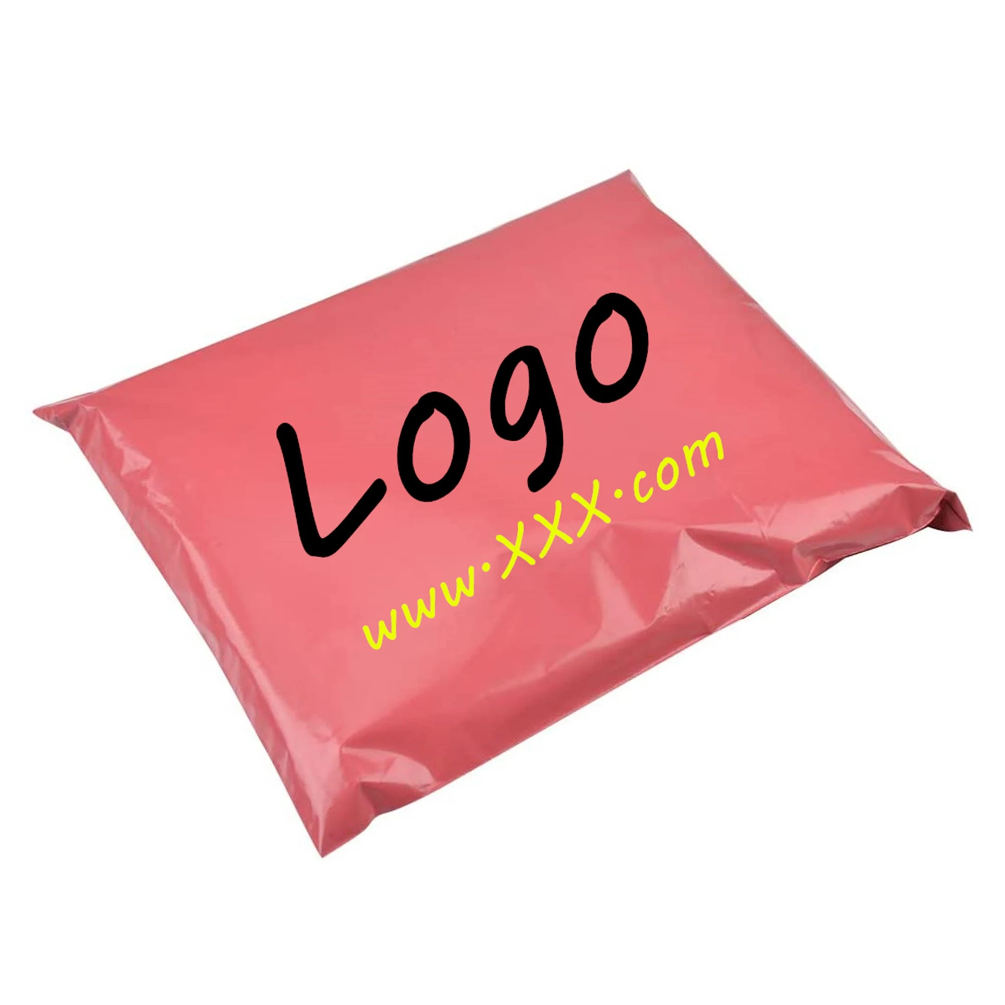 
Custom plastic Envelopes Postal courier express Bags shipping bags custom logo pink mailing bag poly mailer 