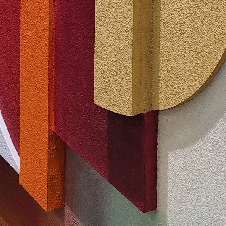 Modern Abstract Art Decorative Mural Multiple Layer Handmade Custom 3D Relief Living Room Hotel Restaurant Hanging Painting