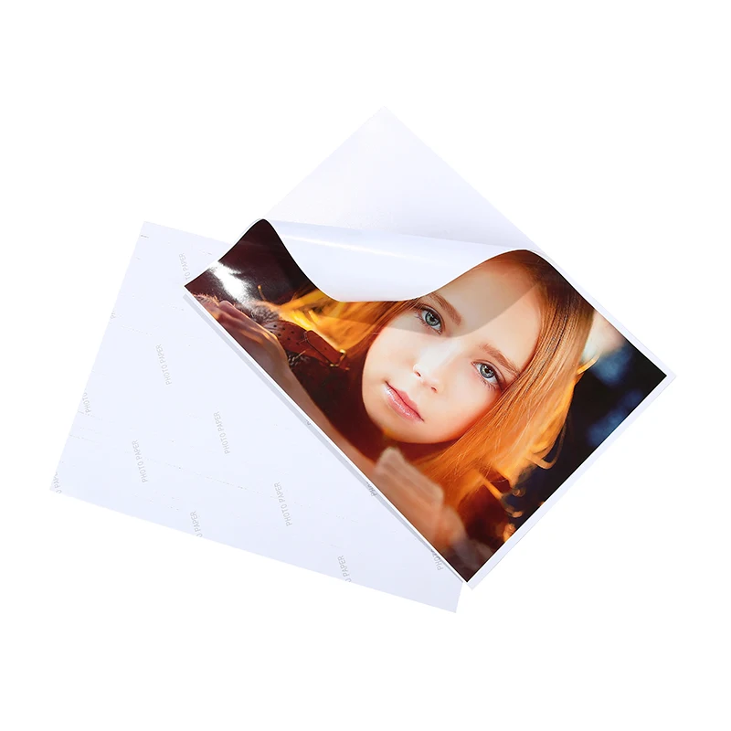 China supplier A4 inkjet high glossy photo paper sticker 135gsm inkjet photographic paper glossy photo paper