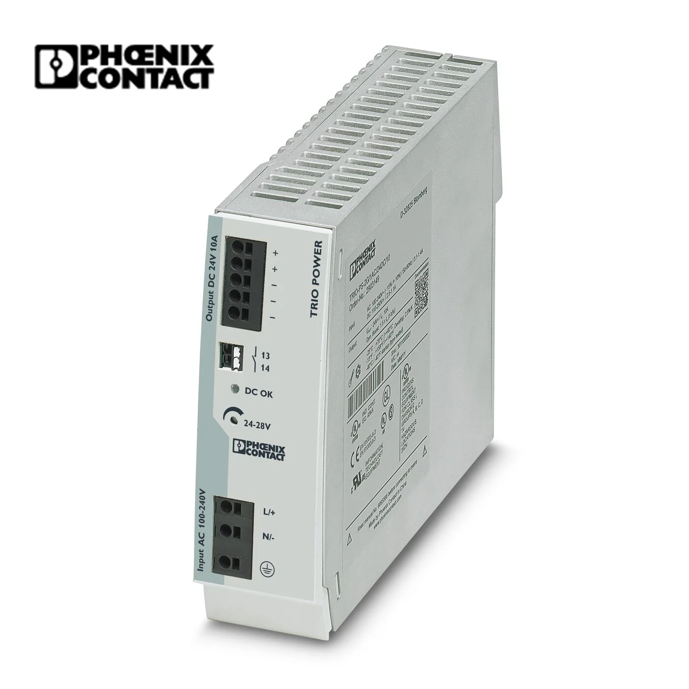 Phoenix Contact High Quality 24v Power Supply TRIO-PS-2G/1AC/24DC/10-2903149/Power Supply Switching