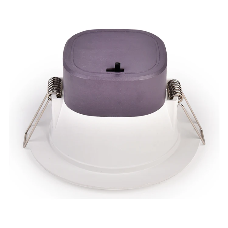 Round Recessed TUYA APP Control Dimmable CCT Adjustable Down Light Smart LED Wifi RGB Downlight