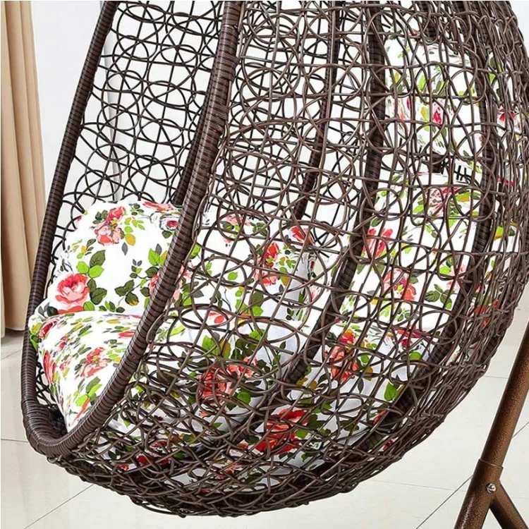 Hotel Rattan Chair Egg Hanging Swing Chair Outdoor Furniture Hammocks
