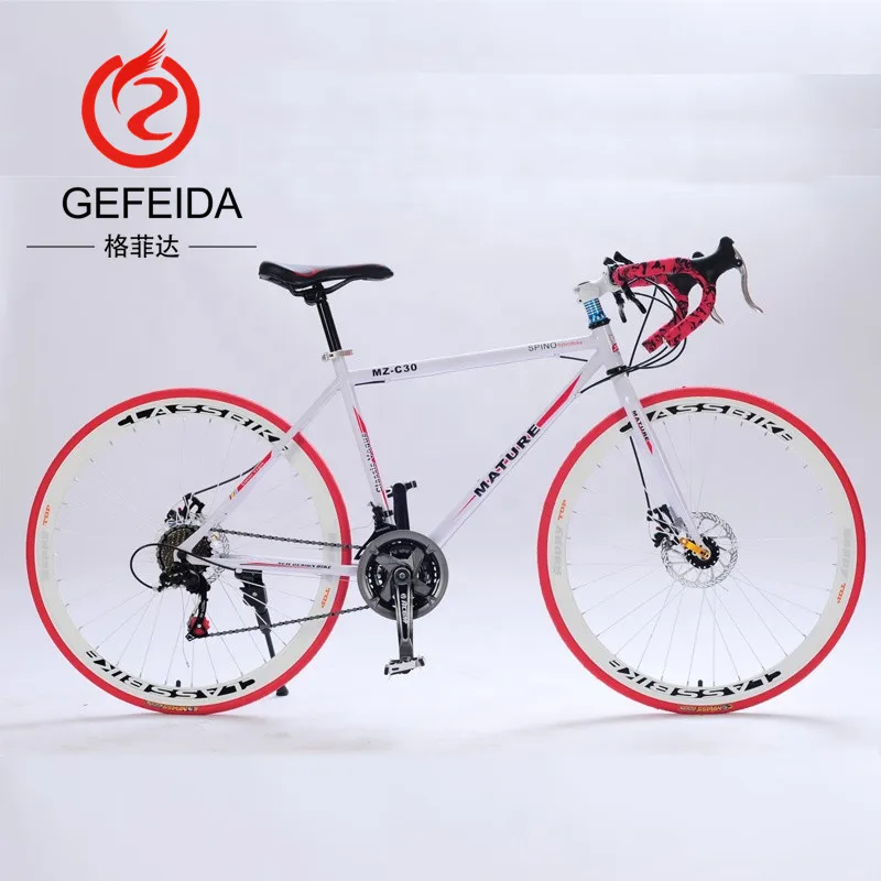 OEM custom China road bike bicycle/wholesale cheap 700c road bikes /high quality race roadbike cycle with disc brake