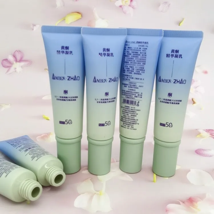 100% eco friendly matte green plastic squeeze tubes 30ml 50ml 80ml 100ml hand cream soft tube colored plastic cosmetic tubes