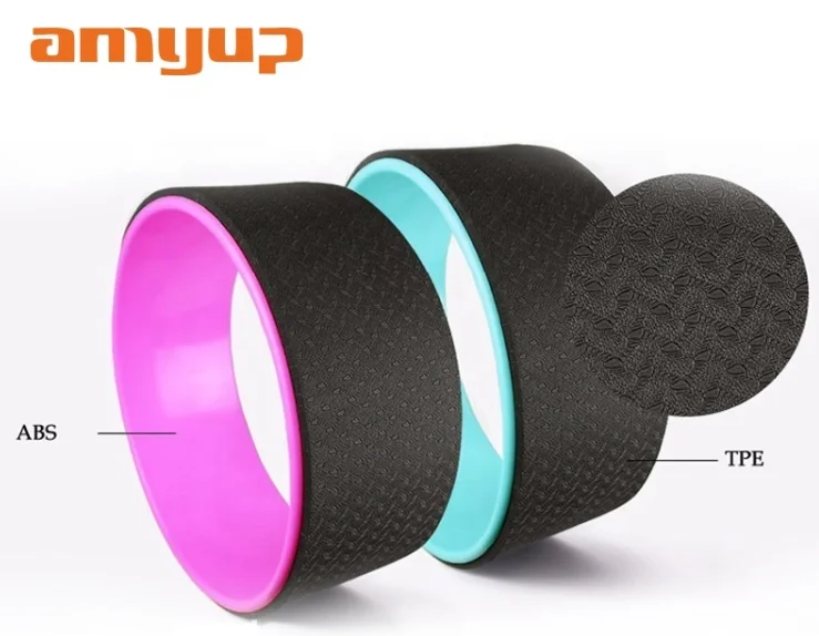 
2021 Amyup Factory customize Yoga Wheel Set for back pain,stretch and fitness 
