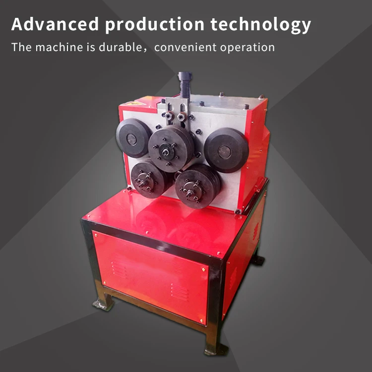 JY-50 Electric Angle Steel Rolling Round Machine 3-roll Pipe Bending Machine OEM/ODM Mechanical Angle Crimping Machine