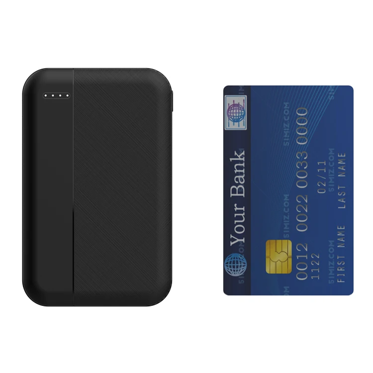 Factory manufacturers support sample logo custom 5000mah thin power battery charger power bank
