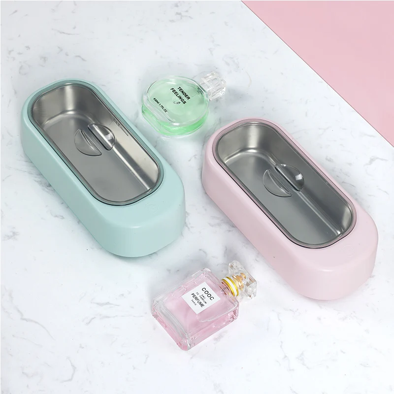 Ultrasonic-cleaner portable mini 390ml ultra sonic netoyeur bijoux ultrasonic aultrasonic glasses jewelry steam cleaner machine