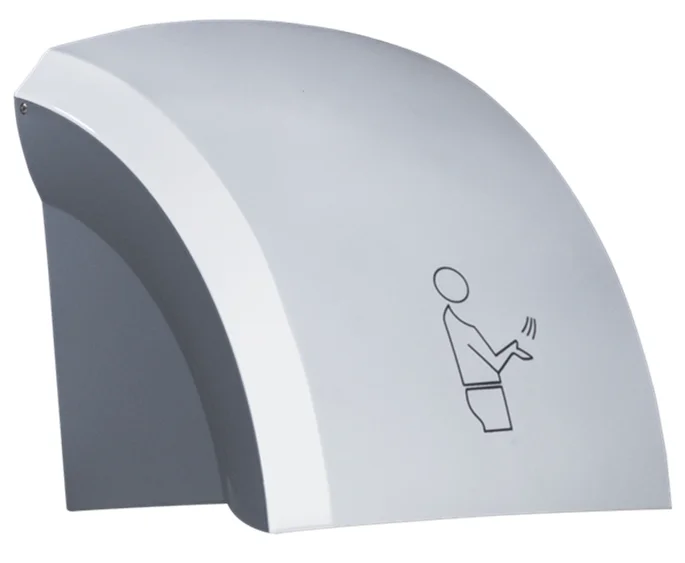 Wholesale Price 220V Wall-mount ABS Warm Blow Brushless Motor Toilet Washroom Air Hand Dryer