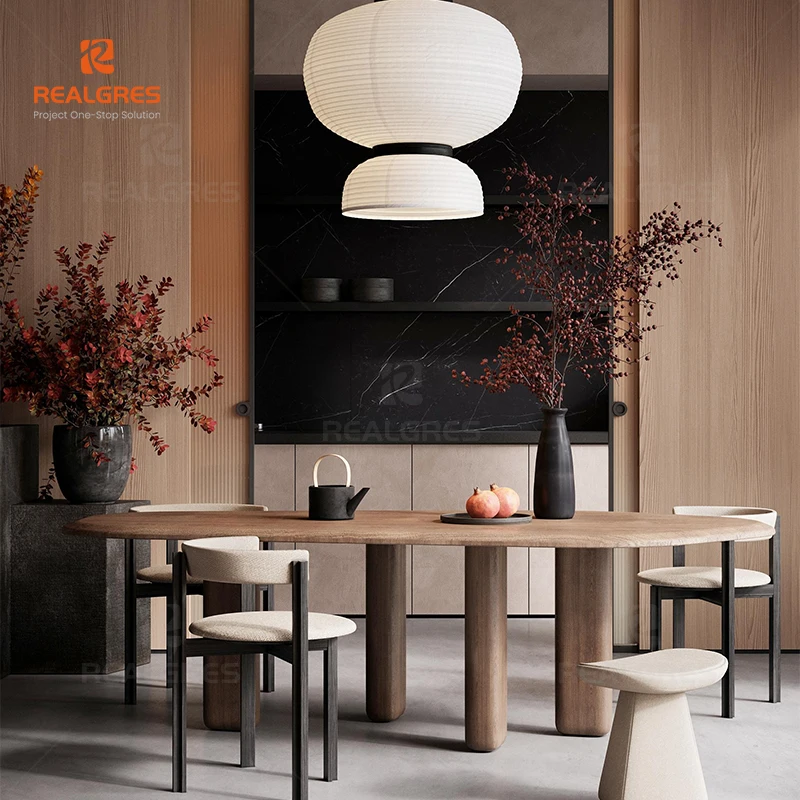 Grainy Wooden Bamboo Charcoal Board for Living Room Backdrop Wall Panel Waterproof PVC Plastic Hotels Offices Interior Design