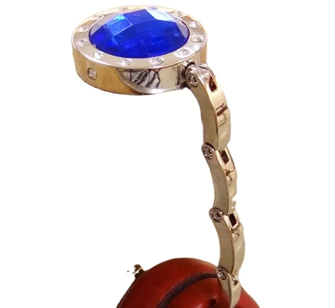 Custom Logo Folding Bag Holder Purse Hook Handbag Holder Handbag Hanger Bag Hook Bag Hanger Table Hook