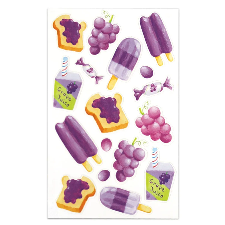 
Customised Die Cut Scratch and Sniff Fragrant Adhesive Paper Sticker with Lovely Smell for Promotional Gift 
