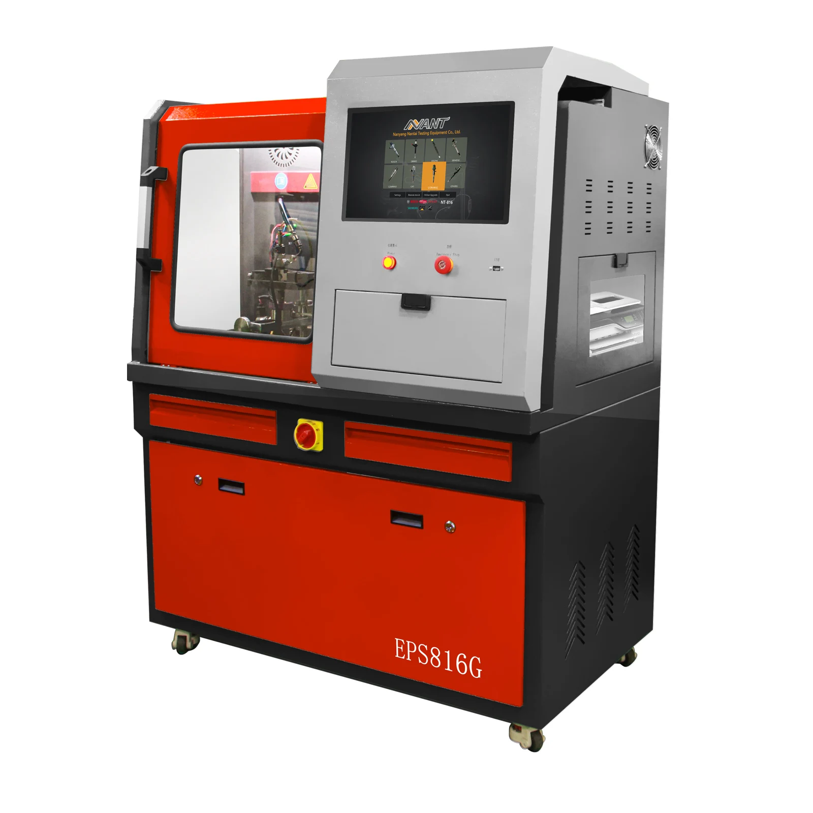 Upgrade NEW CRI EPS-816G common rail injector test bench with testing for common rail injector and piezo injector