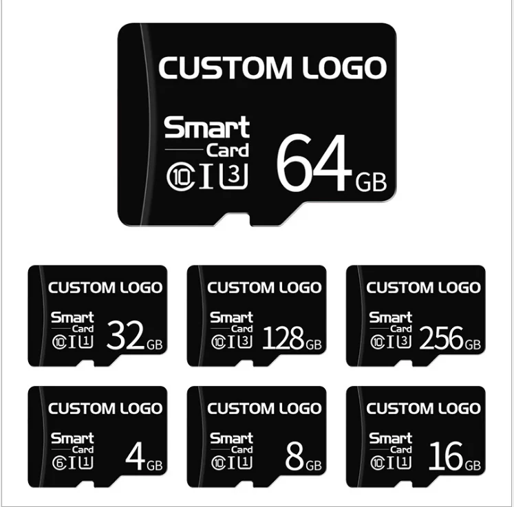 Низкая цена, оптовая продажа, карта памяти 256 ГБ, Micro, Sd, Tf, карта 16 ГБ, Micro класс 10 U1 U3 Sd, Оригинальный Oem бренд, 100% настоящая Емкость