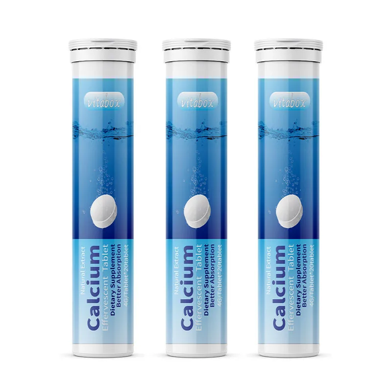 Good Quality Good Price Orange Flavor Calcium 200Mg Effervescent Tablets In Stock