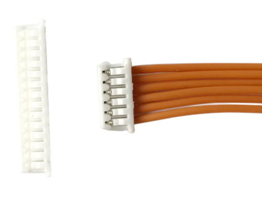 Factory Custom 10Pin ultra-thin 1.25mm gold-plated terminal cable Battery cable Aviation harness