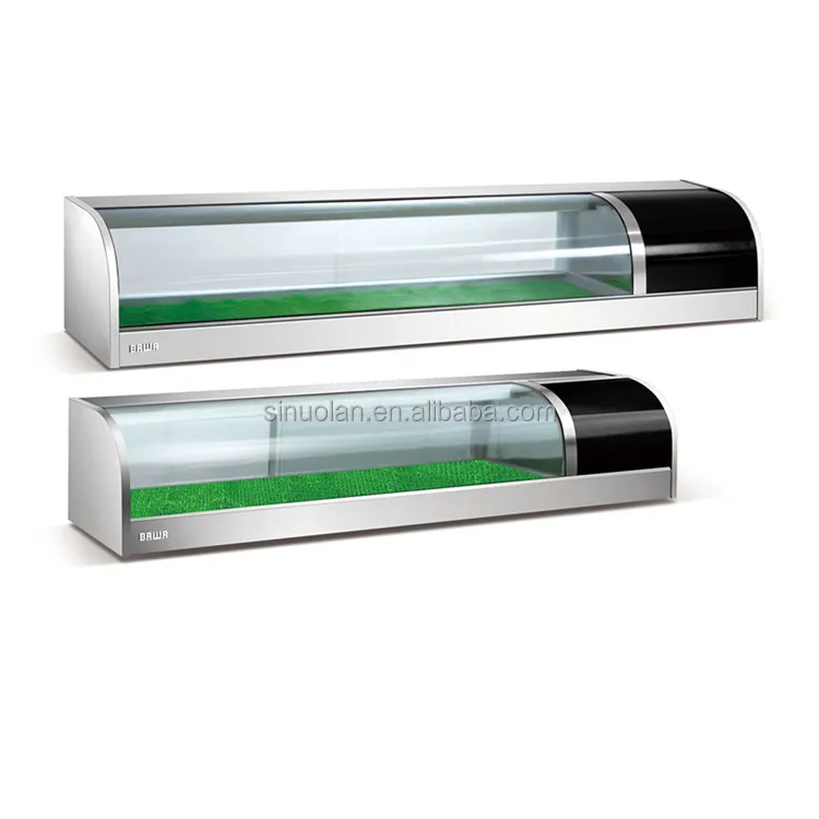 Counter Top Refrigerated Sushi Display Cooler Cabinet,Sushi Cabinet,Sushi Showcase Supermarket