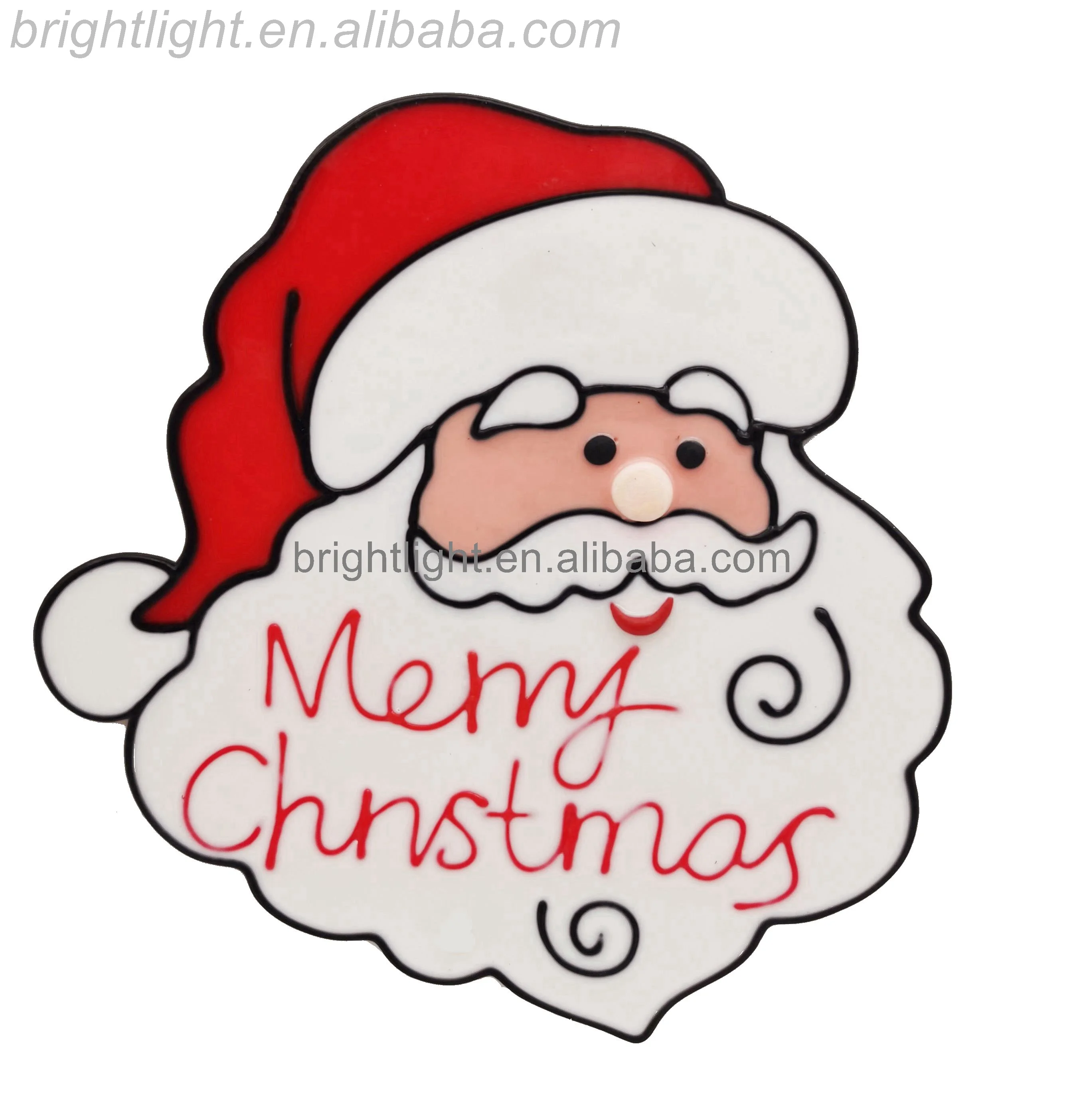 
Christmas ornaments Santa/reindeer window sticker 