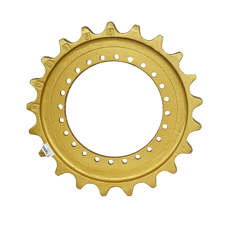 Excavator Undercarriage Parts Track Driving Gear Ring Motor Sprocket Rim For Track Sprocket