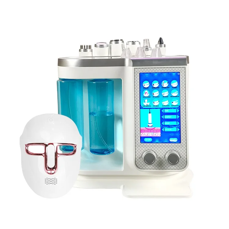 7 in 1 Professional Beauty Equipment Facial Oxygen Machine Dermabrasion Facial Sprayer Skin Machine
