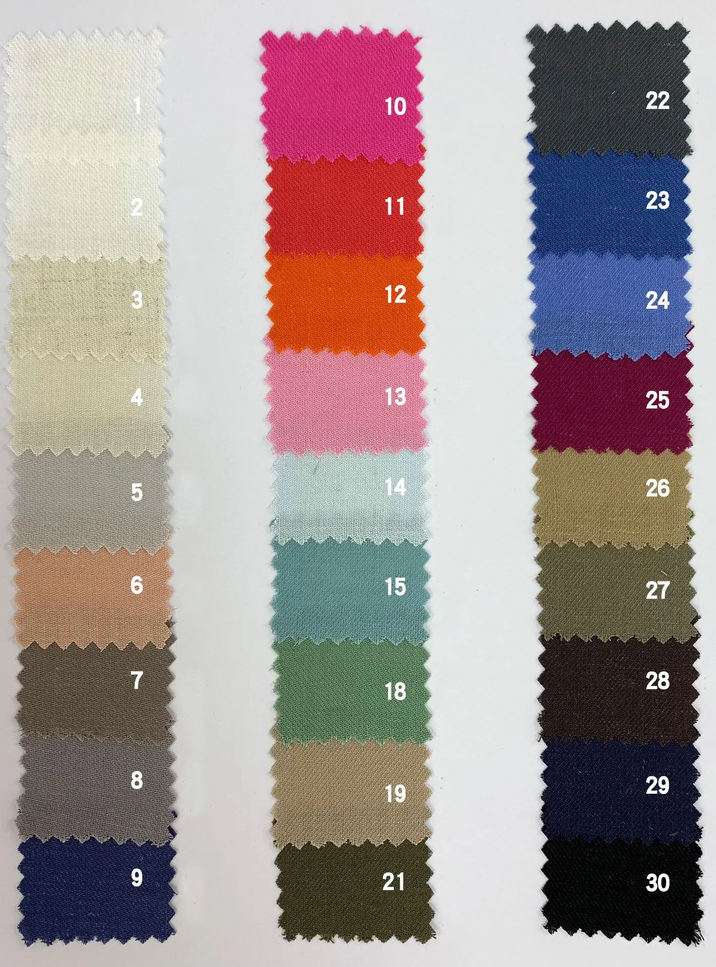 130gsm linen viscose blend twill fabric for young lady  blouse