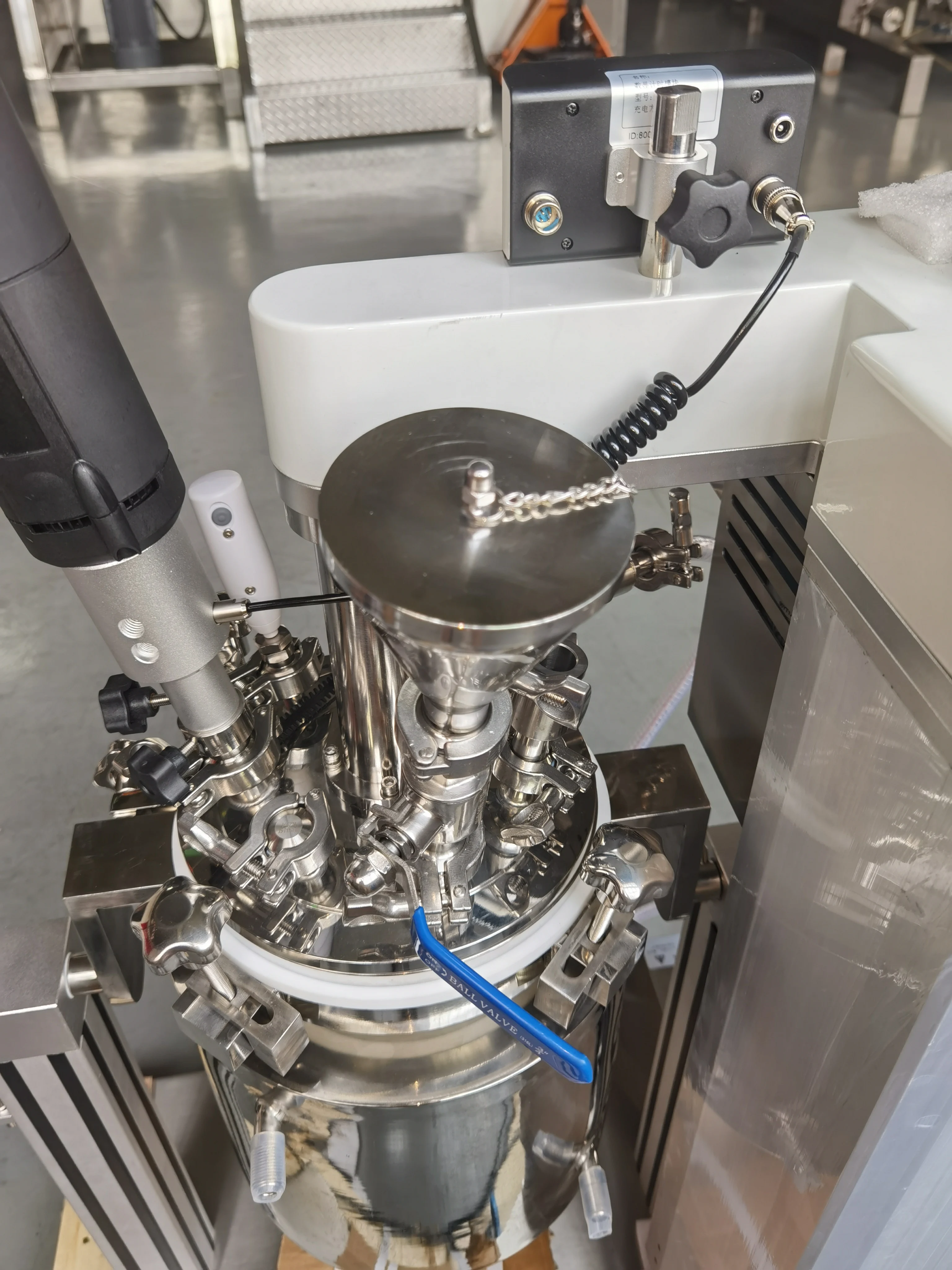 Vacuum Lab Homogenizer Mixer
