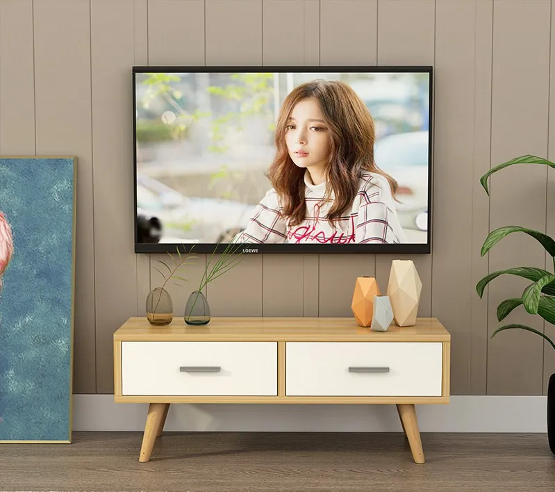 Набор столов из МДФ, современный дизайн, роскошная подставка под телевизор для гостиной, стальная деревянная мебель