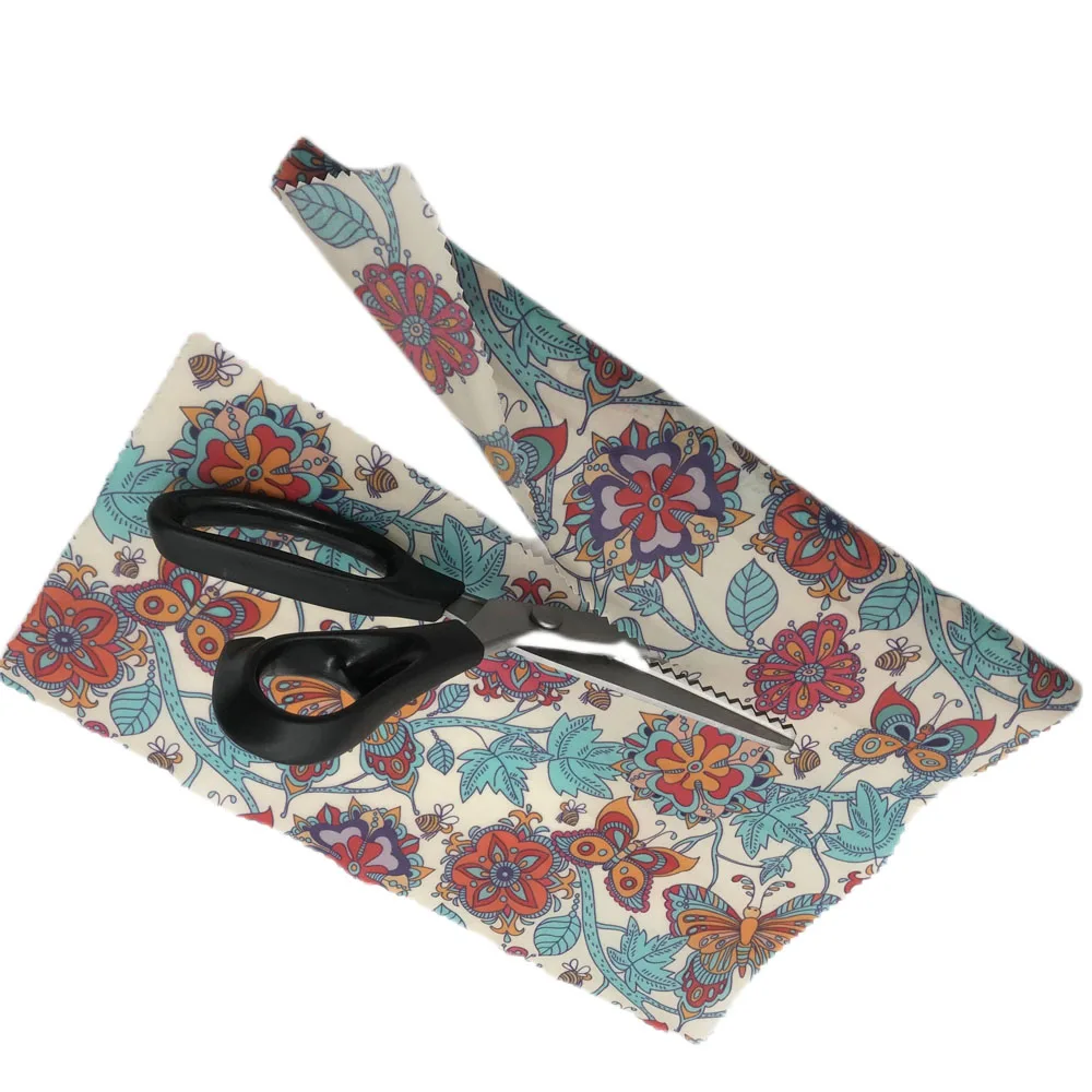 Factory direct selling natural organic cotton beeswax food packaging roll can be reused