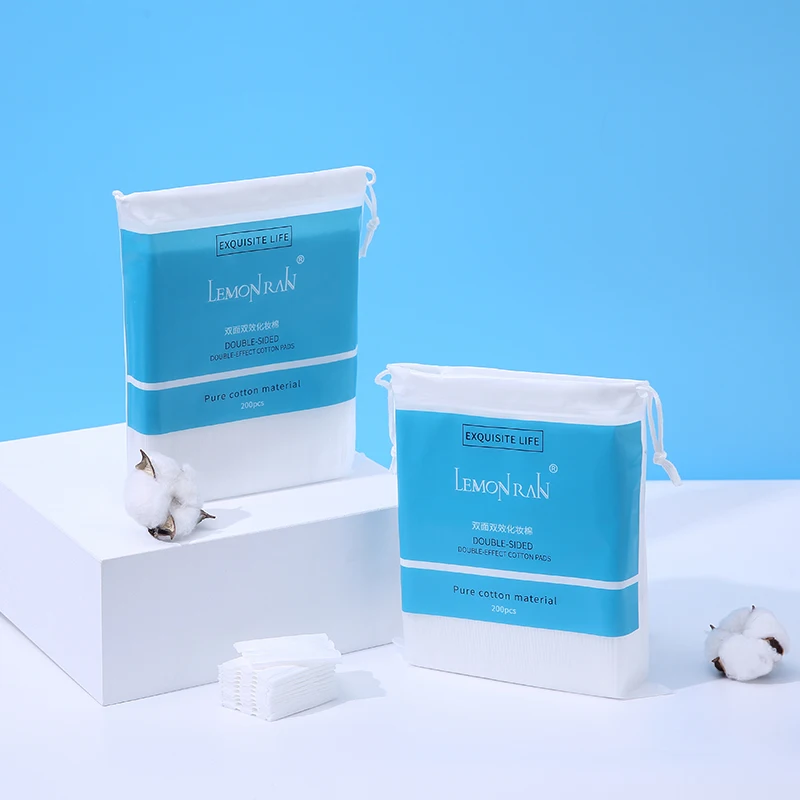 Best Selling Double Sided Double Effect Cosmetics Disposable Makeup Remover Padsnail Polish Remover Pads