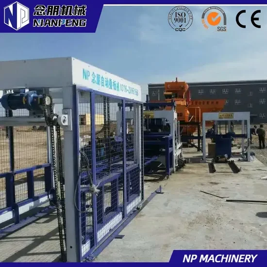 QT12-15D полностью автоматическая машина для производства кирпича в Эфиопии